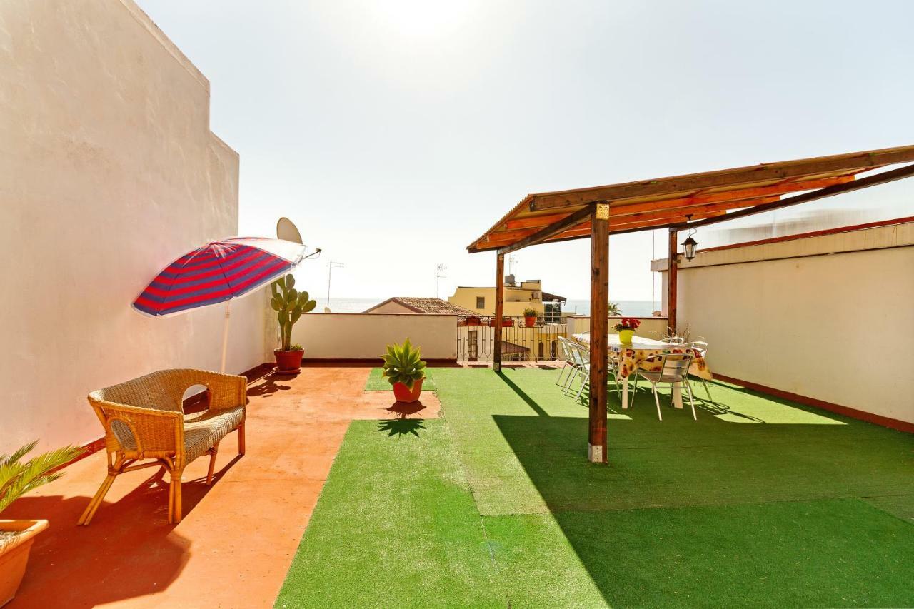 Seaview Terrace Sunny Apartment Giardini Naxos Exteriér fotografie